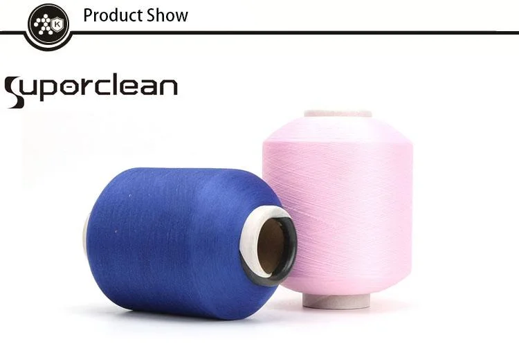 Spandex Covered Yarn Scy2075/3075/4075 Dyeing High Elastic Socks Yarn
