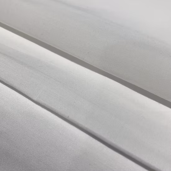 Tc ファブリック Trueran ホワイト ポプリン ポリエステル 90% コットン 10% ホワイト織物平織り 45X45 110X76 35/36 インチ、アフリカの卸売、ベッドシーツ、アラビアのローブなどに。