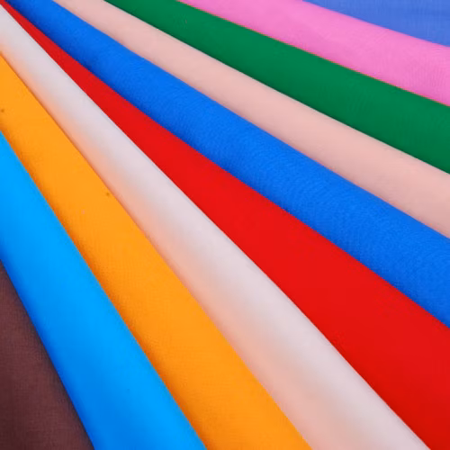 工場供給先染め Tc ポリエステル 90% 綿 10% ポプリンポケット T